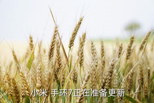  小米 手環(huán)7正在準(zhǔn)備更新