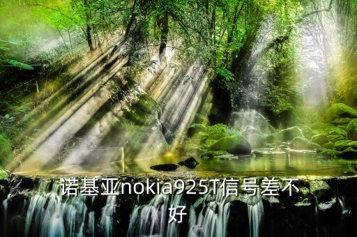  諾基亞nokia925T信號(hào)差不好