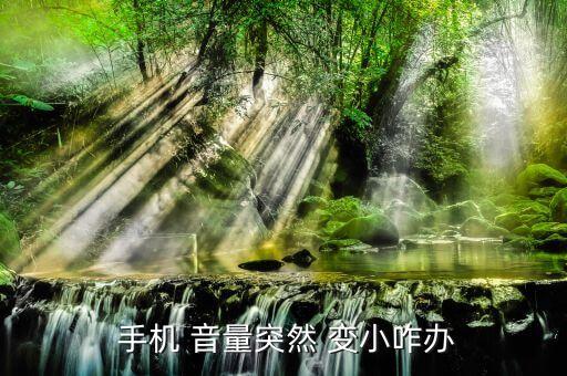 手機音量自動變小,手機聲音較低可通過以下方法檢查