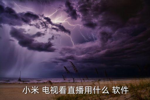  小米 電視看直播用什么 軟件
