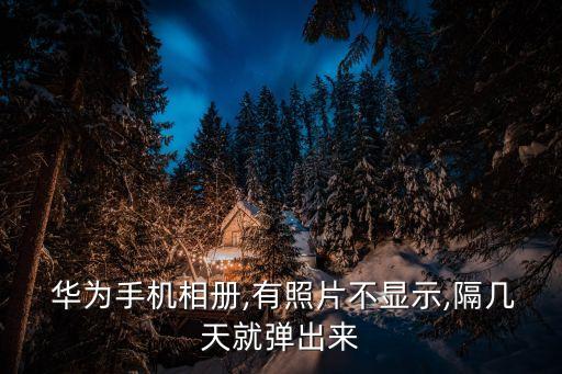  華為手機(jī)相冊(cè),有照片不顯示,隔幾天就彈出來(lái)