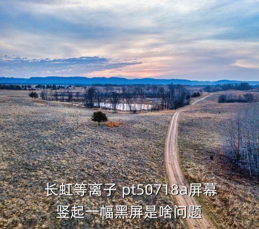  長虹等離子 pt50718a屏幕豎起一幅黑屏是啥問題