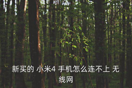 小米4手機不能自動連上無線網(wǎng),手機出現(xiàn)病例怎么辦?