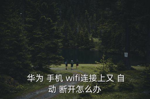  華為 手機 wifi連接上又 自動 斷開怎么辦