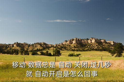 自動關(guān)閉手機移動數(shù)據(jù)