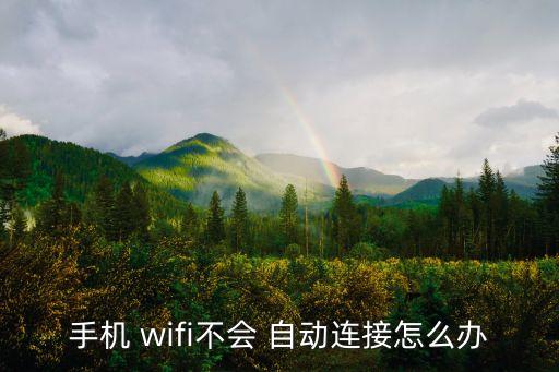 自己wifi不會自動鏈接wifi,wi-fi怎么連接不上?