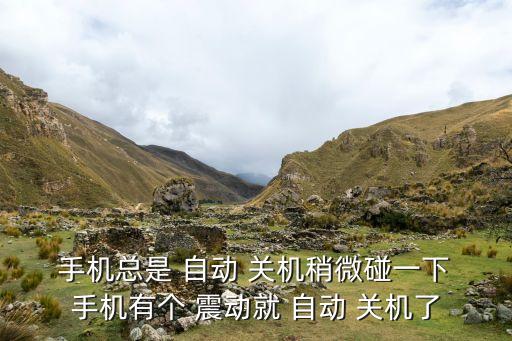  手機總是 自動 關(guān)機稍微碰一下 手機有個 震動就 自動 關(guān)機了