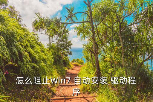 怎么阻止Win7 自動安裝 驅(qū)動程序