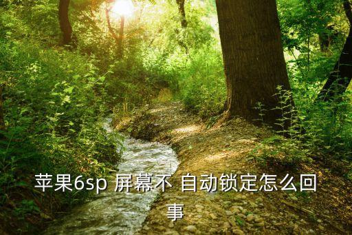 蘋果6sp 屏幕不 自動鎖定怎么回事