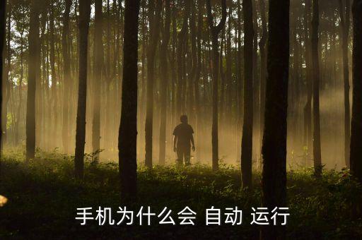  手機(jī)為什么會(huì) 自動(dòng) 運(yùn)行