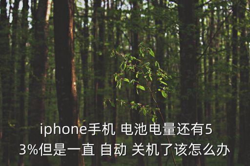 iphone自動(dòng)關(guān)機(jī)電池,電池沒(méi)有電?蘋(píng)果手機(jī)關(guān)機(jī)4個(gè)月