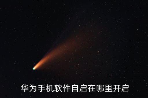 華為應(yīng)用自動啟動設(shè)置