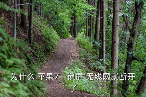 蘋果7自動(dòng)關(guān)閉無(wú)線,蘋果手機(jī)屏幕一鎖定無(wú)線網(wǎng)絡(luò)斷開(kāi)
