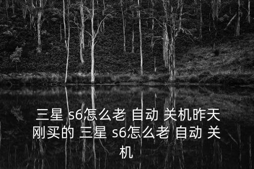  三星 s6怎么老 自動(dòng) 關(guān)機(jī)昨天剛買的 三星 s6怎么老 自動(dòng) 關(guān)機(jī)