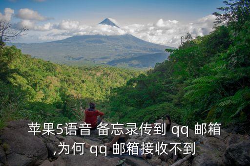 蘋(píng)果5語(yǔ)音 備忘錄傳到 qq 郵箱,為何 qq 郵箱接收不到