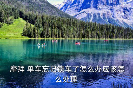 摩拜單車(chē)鎖是自動(dòng)的嗎,一鍵掃碼快速開(kāi)鎖摩拜單車(chē)如何鎖車(chē)?