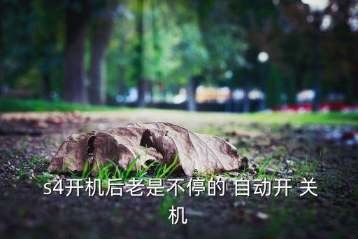  s4開機(jī)后老是不停的 自動(dòng)開 關(guān)機(jī)