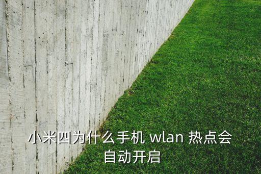 wlan熱點自動打開,如何讓win10移動化熱點開機?