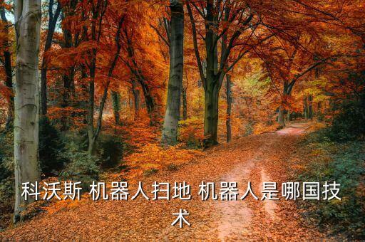 科沃斯 機器人掃地 機器人是哪國技術