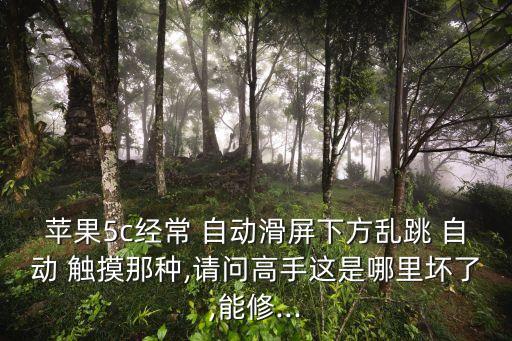iphone手機(jī)自動(dòng)觸摸,手機(jī)屏幕跳動(dòng)可能是因?yàn)橄到y(tǒng)有問(wèn)題