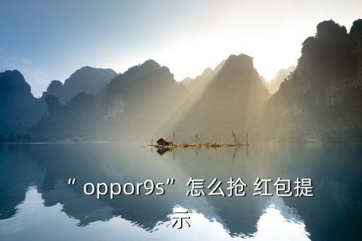 oppor9s自動(dòng)搶紅包,不急用紅包提示功能紅包大全