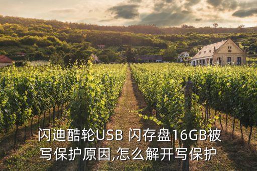  閃迪酷輪USB 閃存盤16GB被寫保護(hù)原因,怎么解開寫保護(hù)
