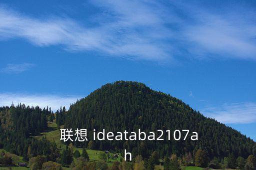  聯(lián)想 ideataba2107ah