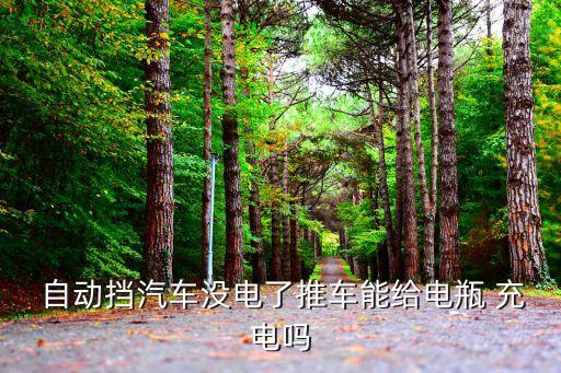 自動擋充電,自動擋車不能推點火要看電池沒電的原因