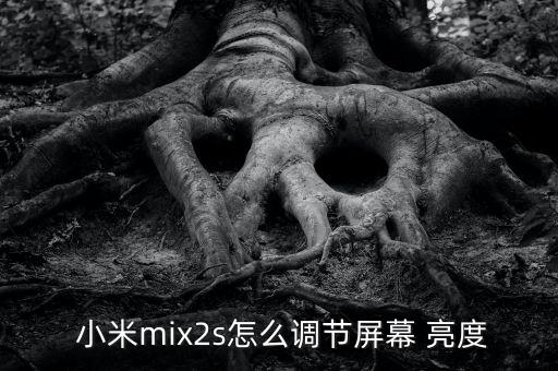小米2S自動調(diào)亮度沒用,小米mix2s如何調(diào)屏亮度