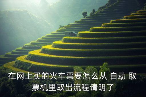 12306自動(dòng)取票,取票流程火車票怎么辦?