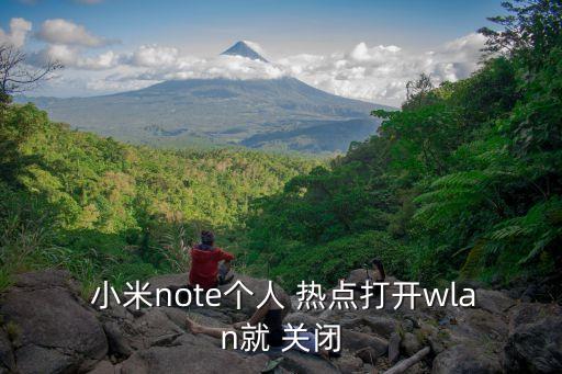  小米note個(gè)人 熱點(diǎn)打開wlan就 關(guān)閉