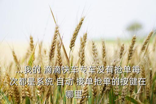 滴滴怎么是自動接單了,滴滴司機(jī)取消搶票功能原因:三大原因
