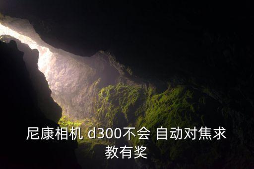 尼康相機(jī) d300不會(huì) 自動(dòng)對(duì)焦求教有獎(jiǎng)