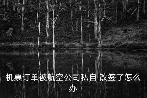 航班取消自動(dòng)給改簽了,部分特價(jià)機(jī)票可能會(huì)非自愿改簽不退款