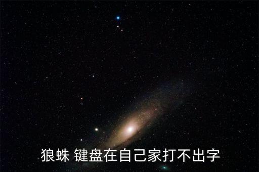 狼蛛鍵盤自動輸入,這些鍵盤知多少?