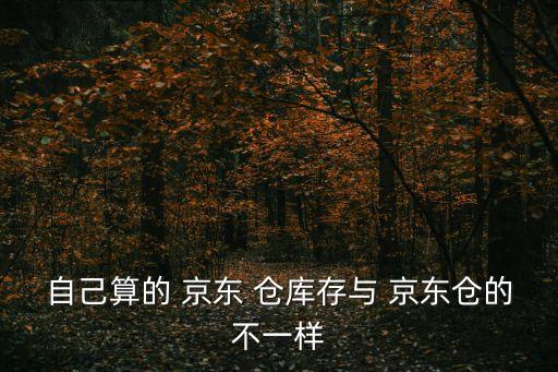 京東倉庫是自動(dòng),東京自管和第三方倉庫之別