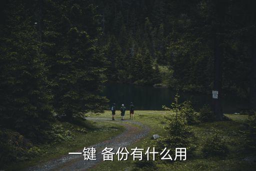 一鍵 備份有什么用