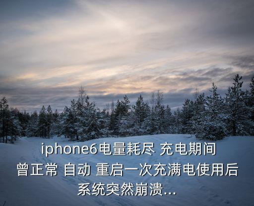 iphone6 充電自動(dòng)重啟,iphone怎么重啟?別慌!