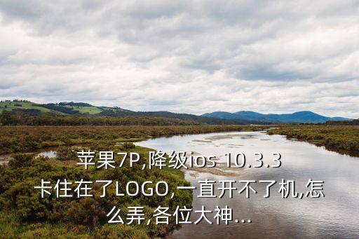 蘋果7P,降級ios 10.3.3卡住在了LOGO,一直開不了機,怎么弄,各位大神...