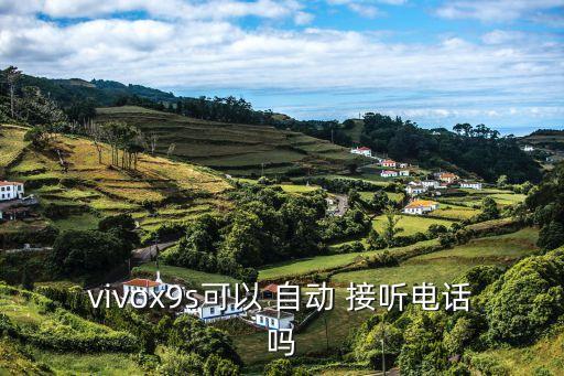 vivox9s可以 自動 接聽電話嗎