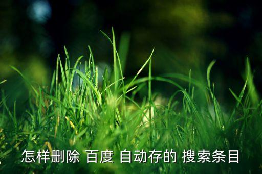 取消百度自動(dòng)搜索,關(guān)閉百度進(jìn)階搜索功能怎么做?