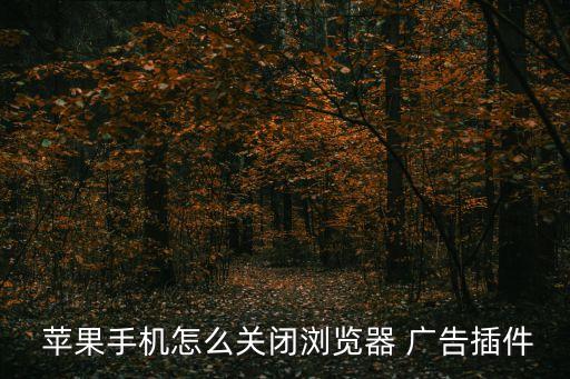 蘋果手機自動攔截網(wǎng)頁廣告軟件,瀏覽器如何攔截廣告?