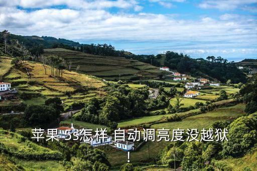  蘋果 5s怎樣 自動調(diào)亮度沒越獄!