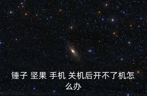 錘子 堅果 手機(jī) 關(guān)機(jī)后開不了機(jī)怎么辦