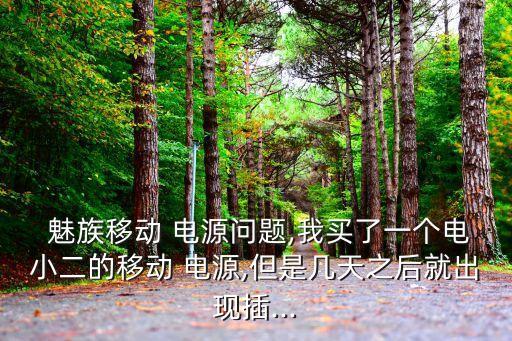  魅族移動(dòng) 電源問(wèn)題,我買(mǎi)了一個(gè)電小二的移動(dòng) 電源,但是幾天之后就出現(xiàn)插...