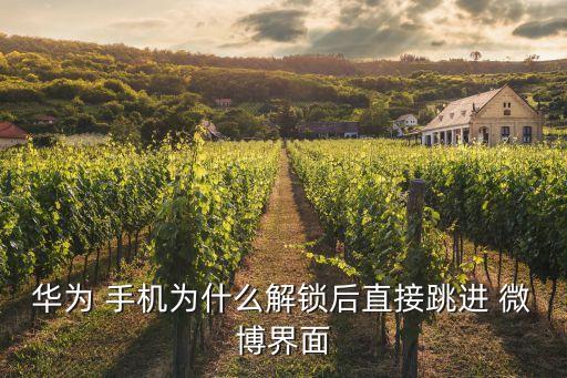 手機(jī)總是自動打開微博,華為:鎖屏打開什么都沒設(shè)置