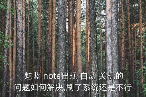 魅藍note過熱自動關(guān)機,藍山note手機發(fā)熱怎么辦?