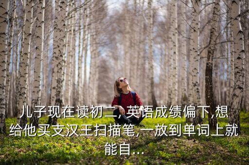 兒子現(xiàn)在讀初二, 英語(yǔ)成績(jī)偏下,想給他買支漢王掃描筆,一放到單詞上就能自...