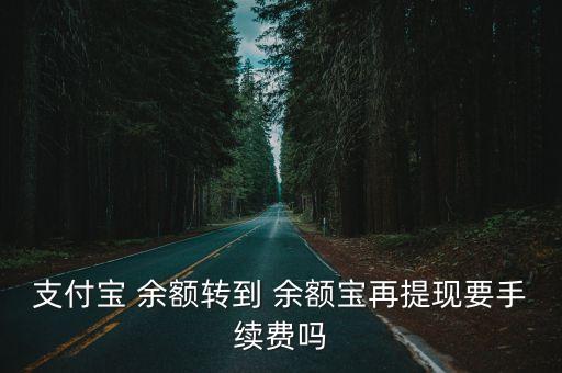 余額自動轉(zhuǎn)入余額寶收費嗎,第二集:余額寶藏從來不用收費