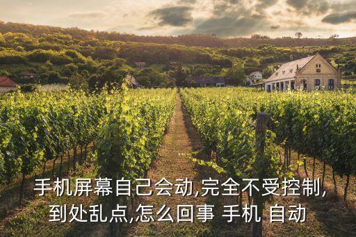  手機(jī)屏幕自己會(huì)動(dòng),完全不受控制,到處亂點(diǎn),怎么回事 手機(jī) 自動(dòng)